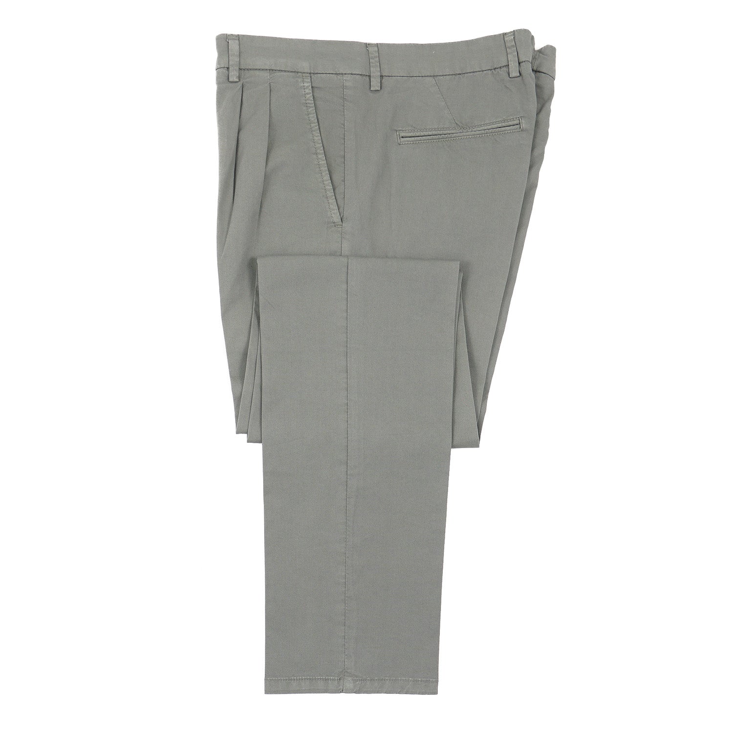 Luigi Borrelli Garment-Washed Cotton Pants - Top Shelf Apparel