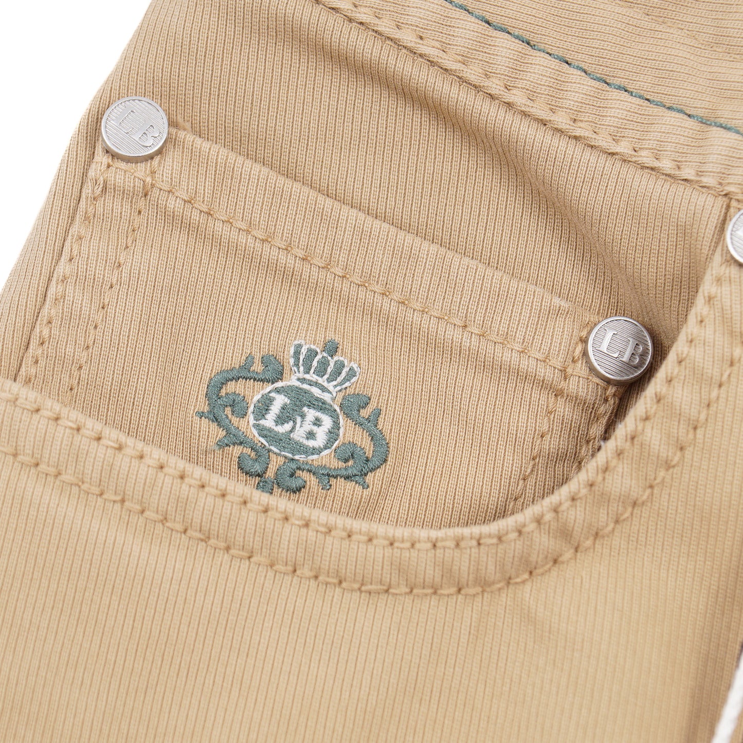 Luigi Borrelli Slim-Fit 5-Pocket Pants - Top Shelf Apparel