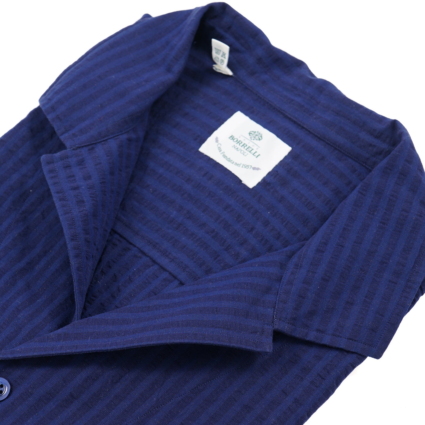 Luigi Borrelli Seersucker Cotton Shirt - Top Shelf Apparel