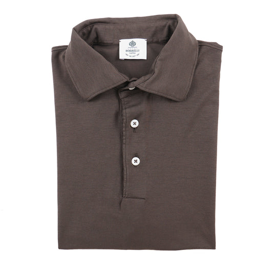 Luigi Borrelli Jersey Cotton Polo Shirt - Top Shelf Apparel
