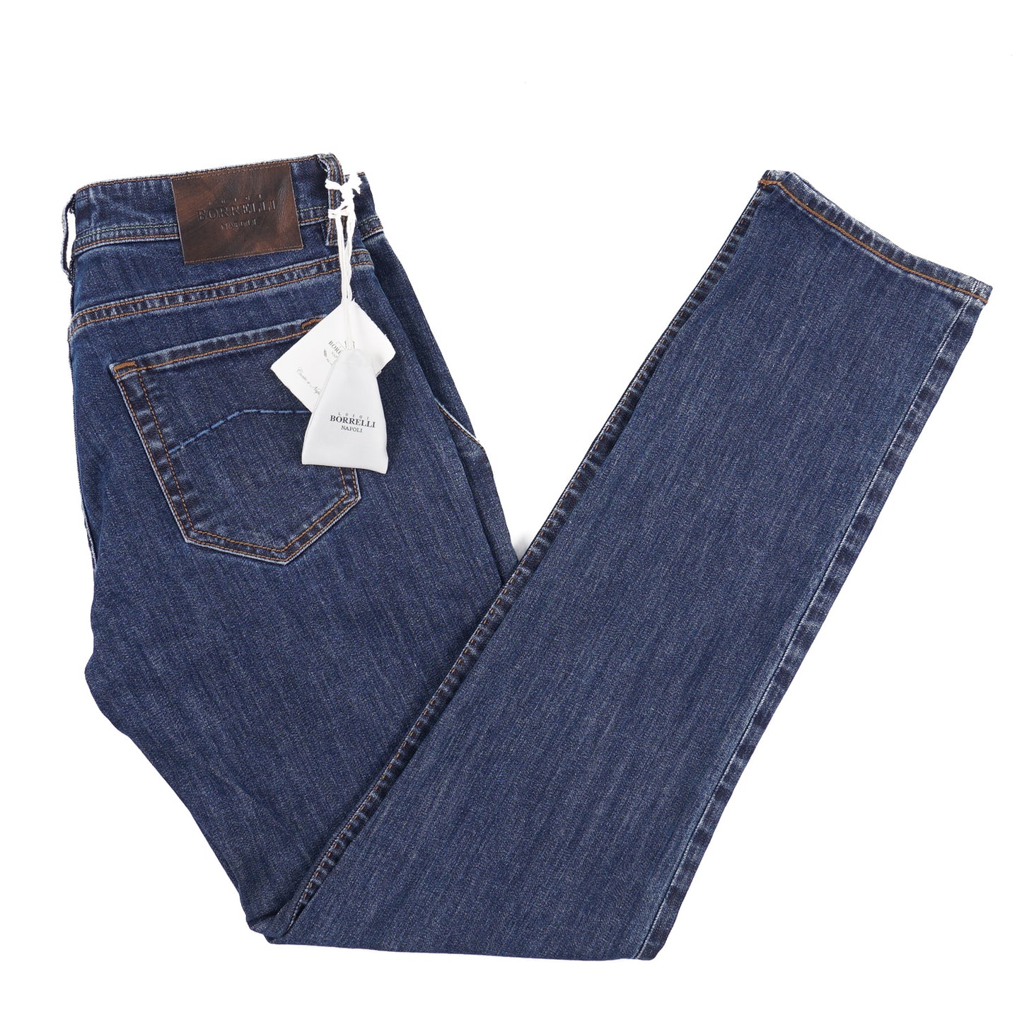 Luigi Borrelli Extra-Slim Denim Jeans - Top Shelf Apparel