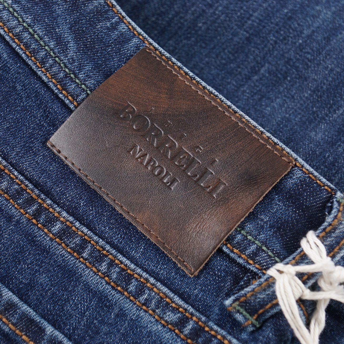 Luigi Borrelli Extra-Slim Denim Jeans - Top Shelf Apparel