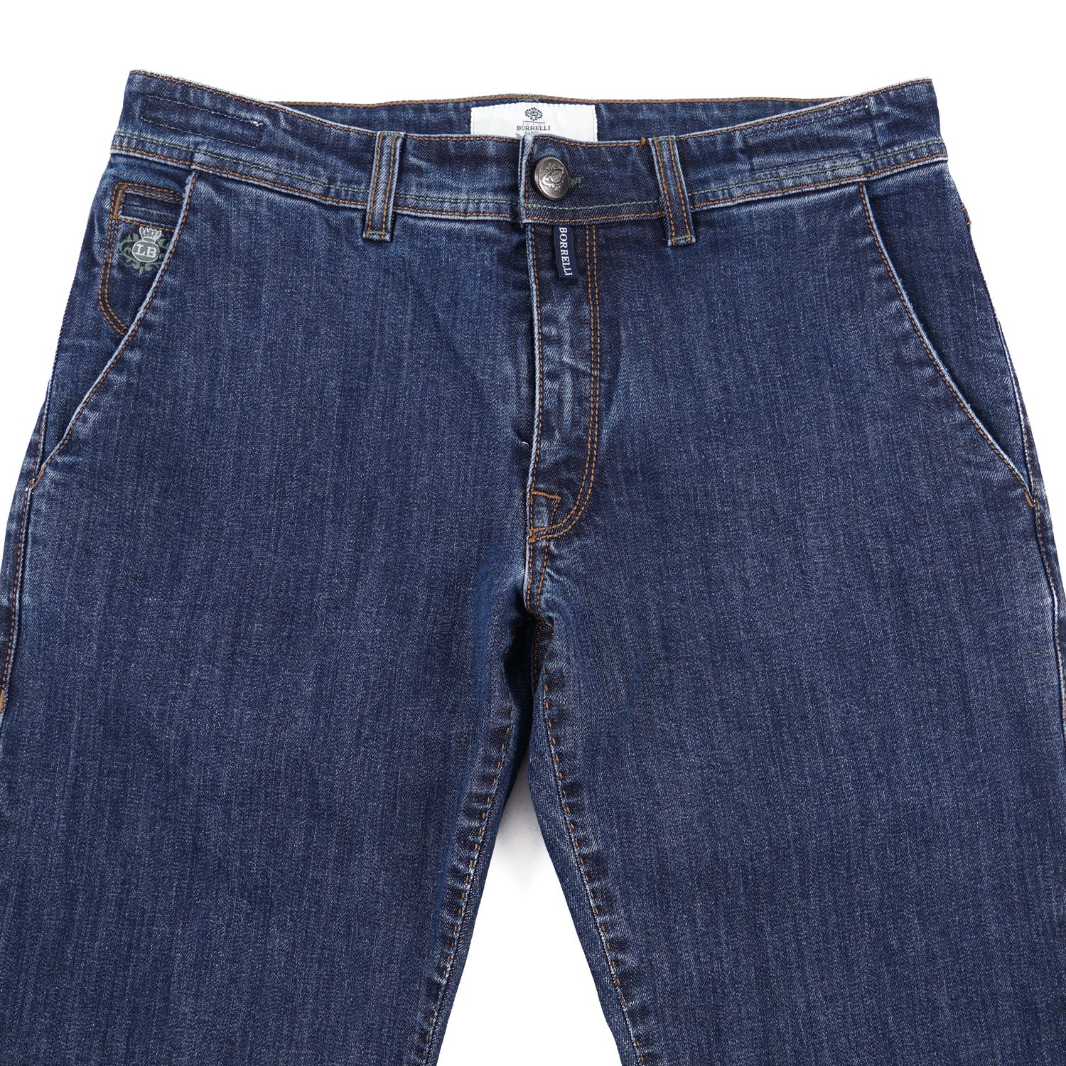 Luigi Borrelli Extra-Slim Denim Jeans - Top Shelf Apparel