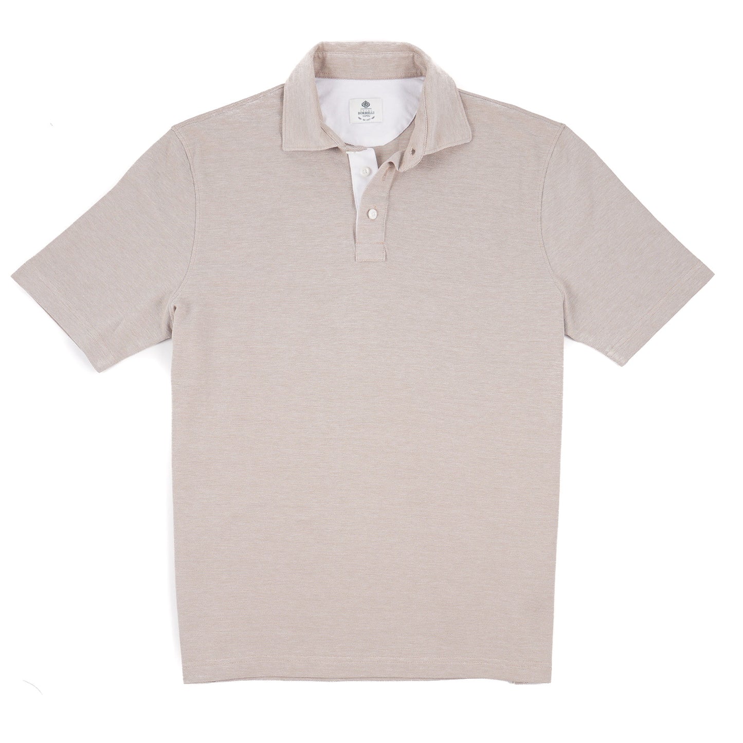 Luigi Borrelli Pique Knit Cotton Polo Shirt - Top Shelf Apparel