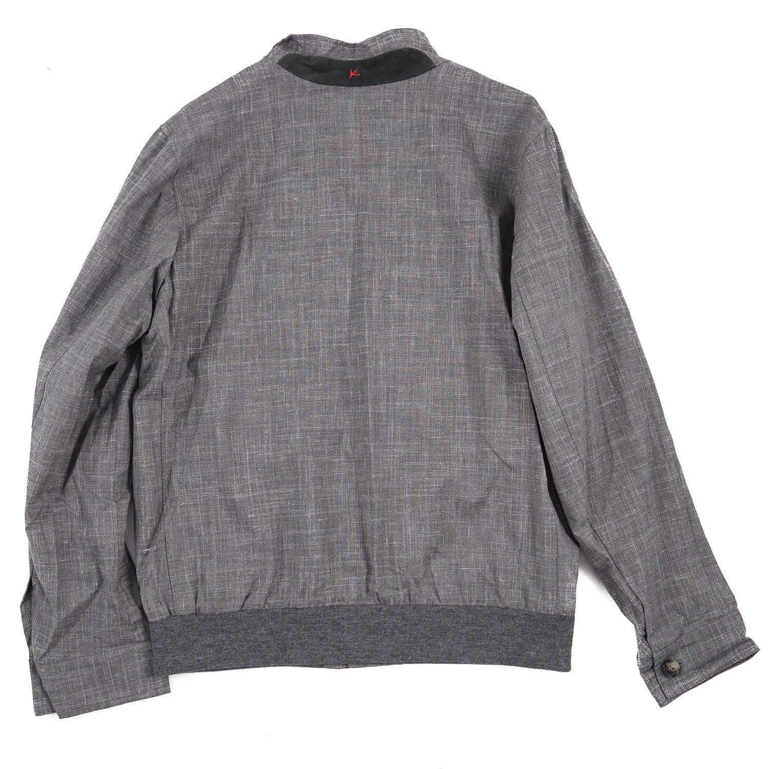 Isaia Wool Silk and Linen Bomber Jacket - Top Shelf Apparel