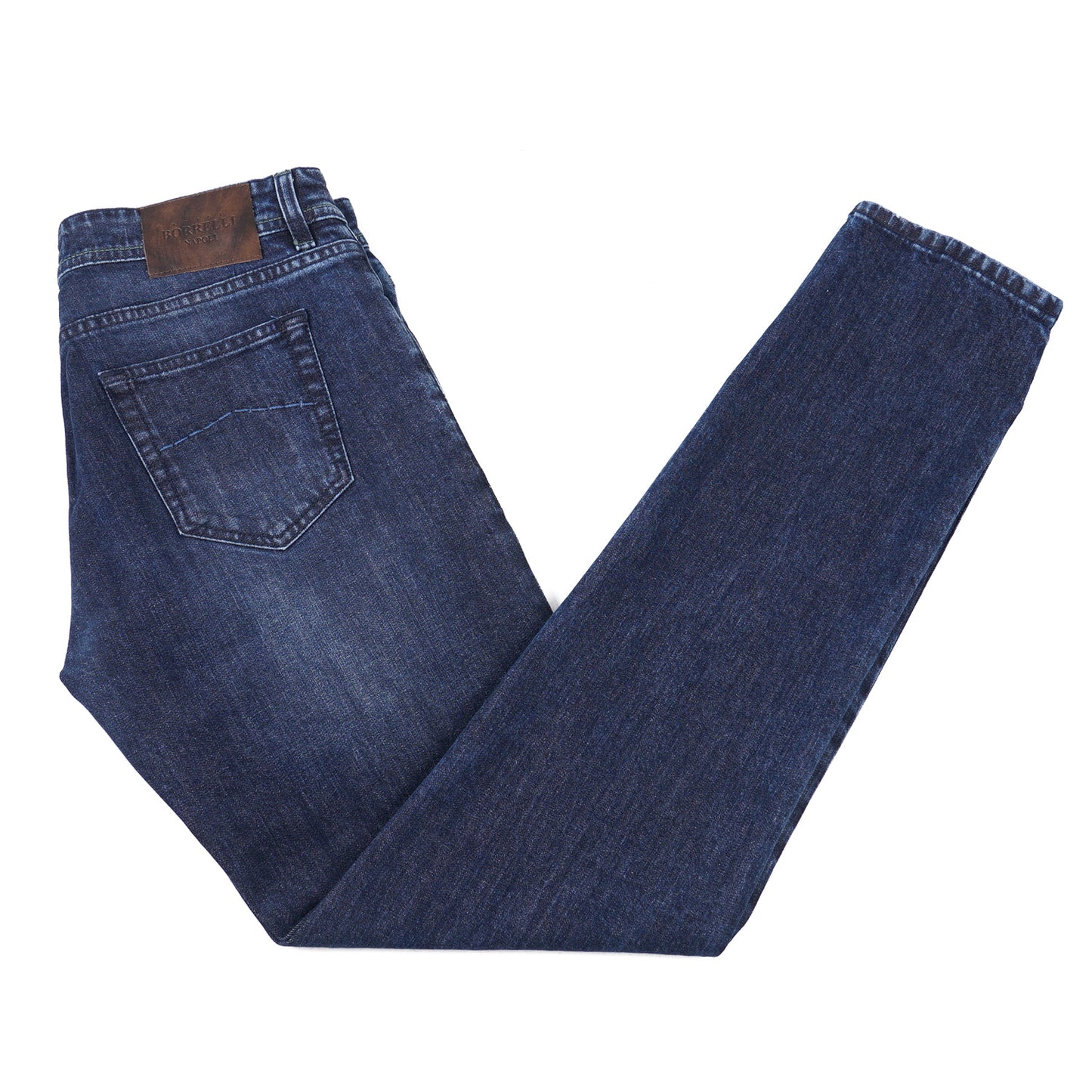 Luigi Borrelli Slim-Fit Denim Jeans - Top Shelf Apparel