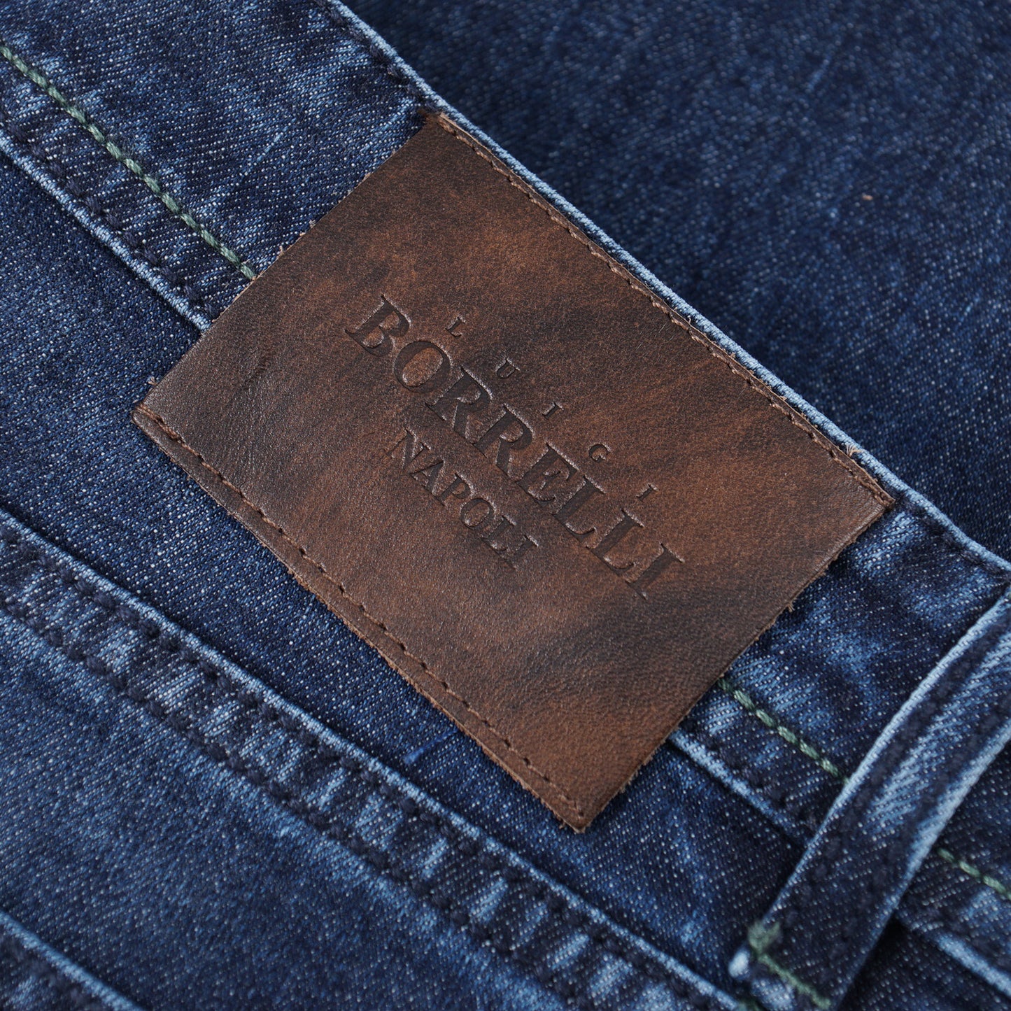 Luigi Borrelli Slim-Fit Denim Jeans - Top Shelf Apparel