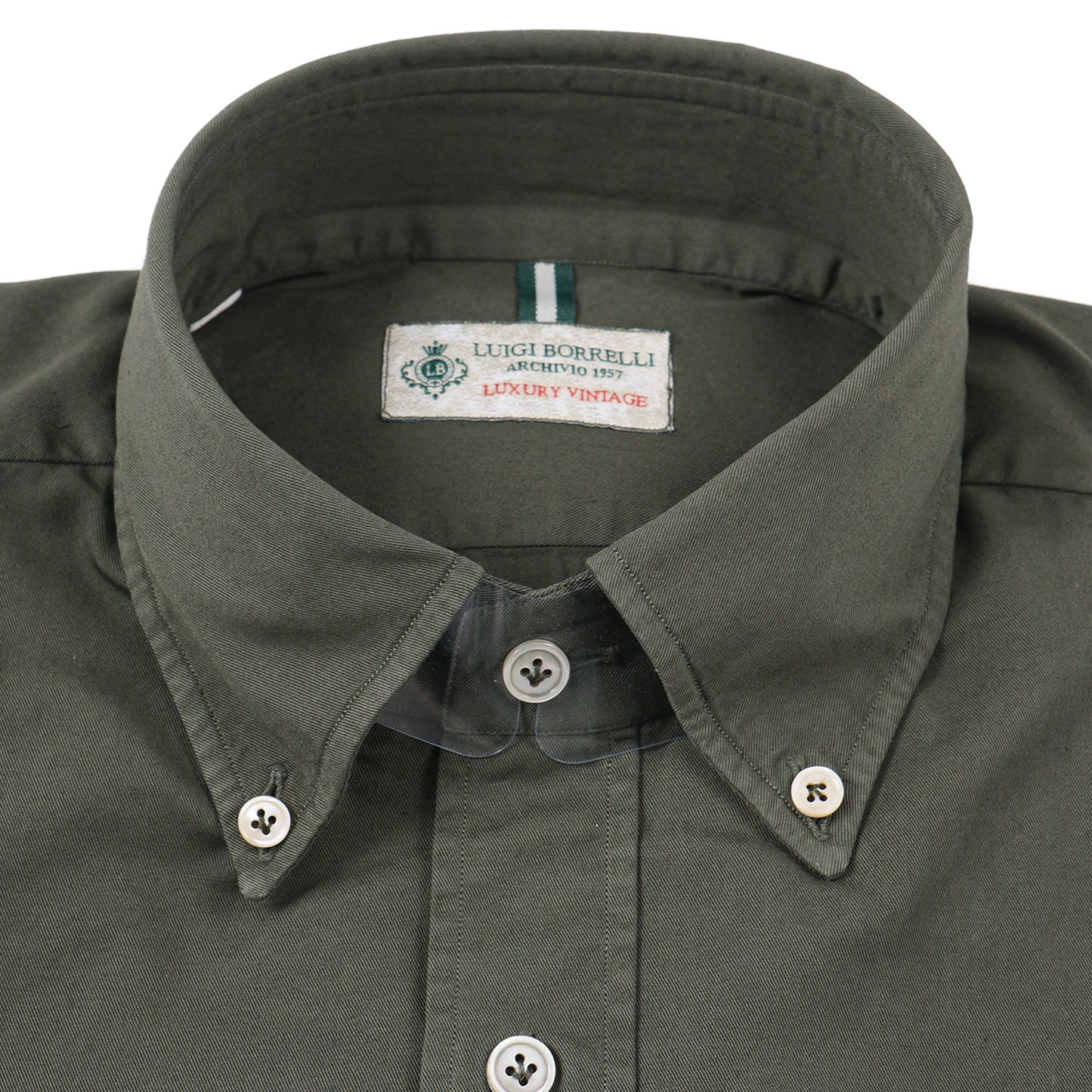 Luigi Borrelli Brushed Twill Cotton Shirt - Top Shelf Apparel