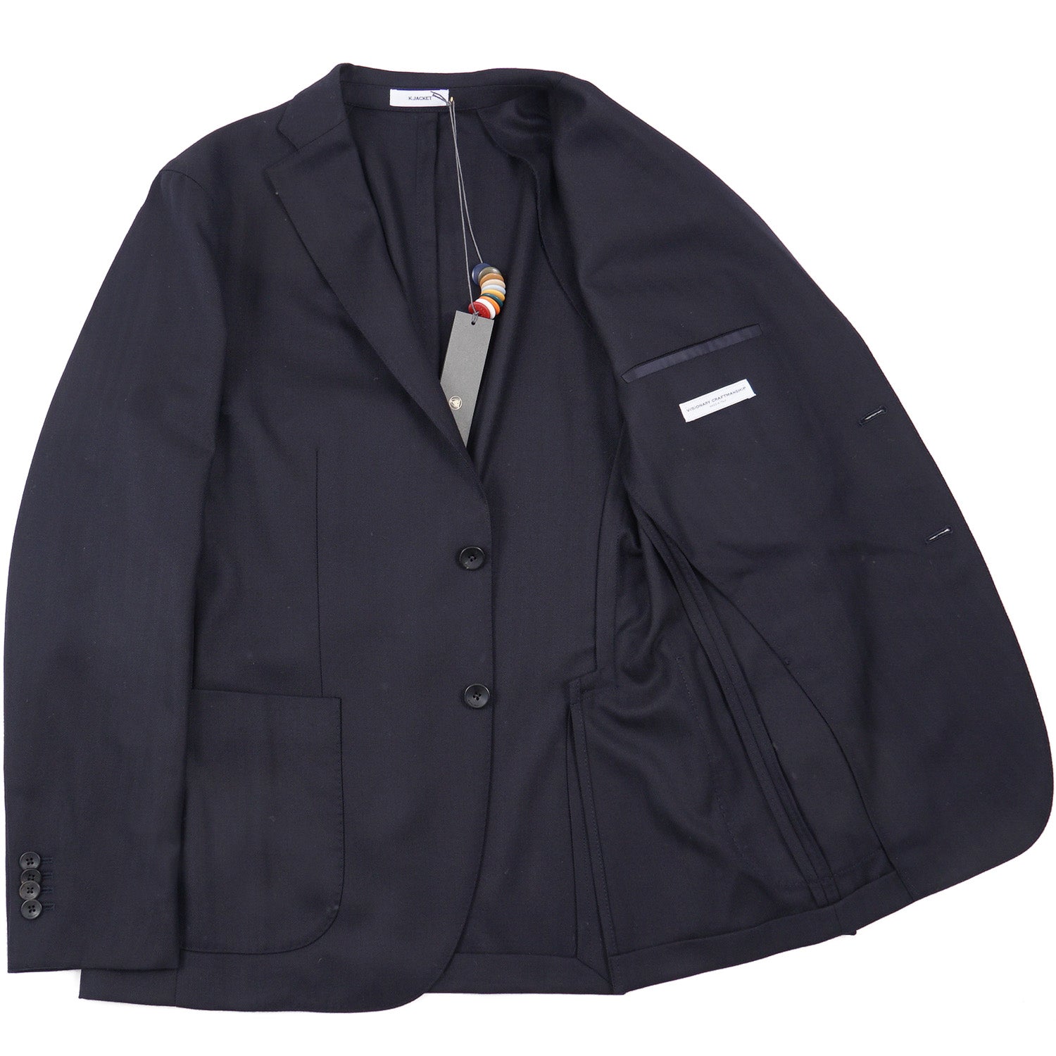 Boglioli Stretch Jersey Wool K-Jacket - Top Shelf Apparel