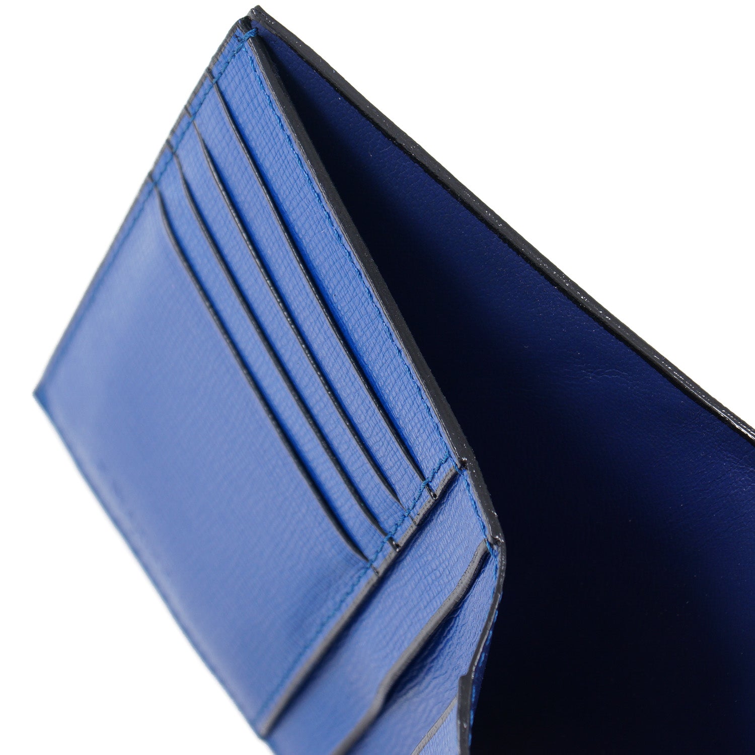 E.Marinella Vertical Wallet in Saffiano Leather - Top Shelf Apparel