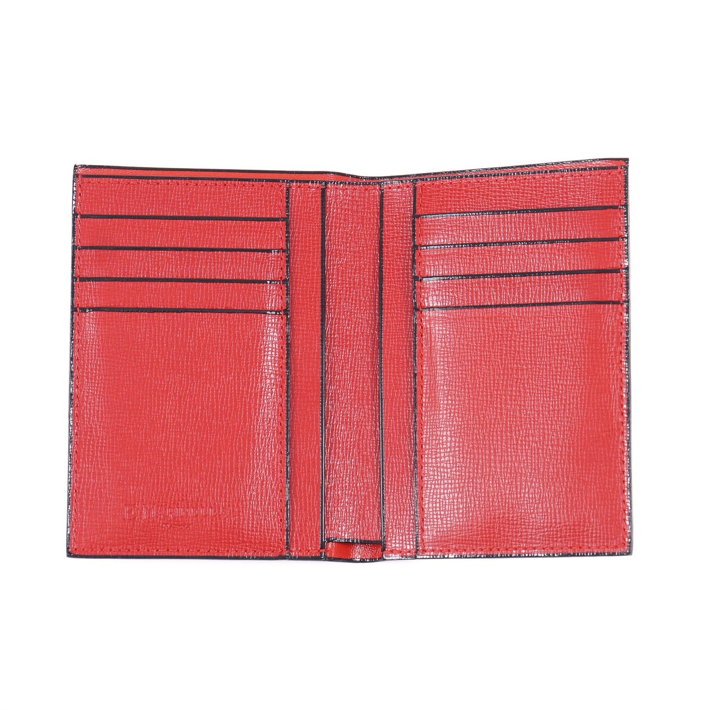 E.Marinella Vertical Wallet in Saffiano Leather - Top Shelf Apparel