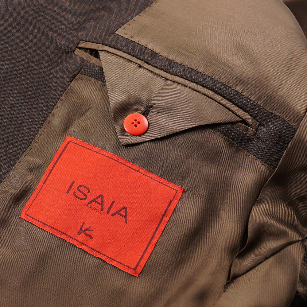 Isaia Woven Wool and Linen Suit - Top Shelf Apparel