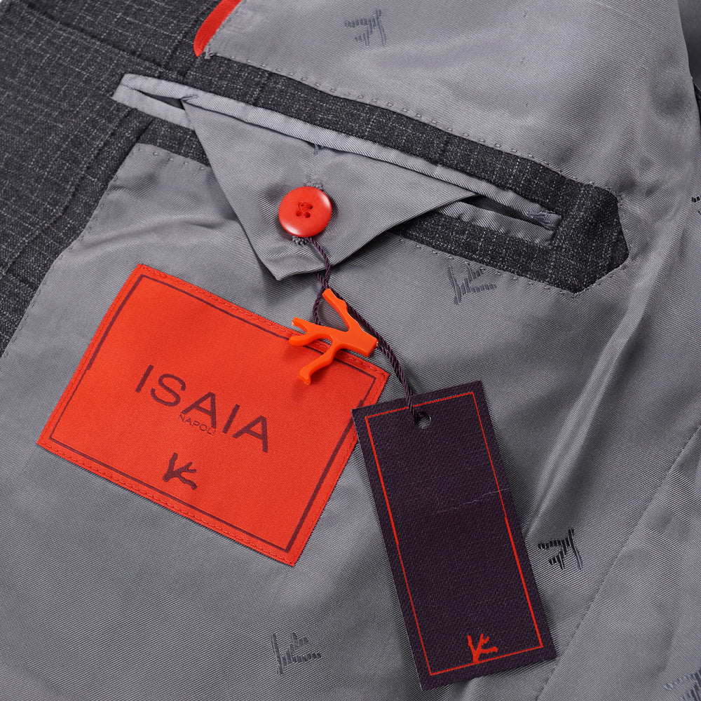 Isaia Gray Check Super 140s Wool Suit - Top Shelf Apparel