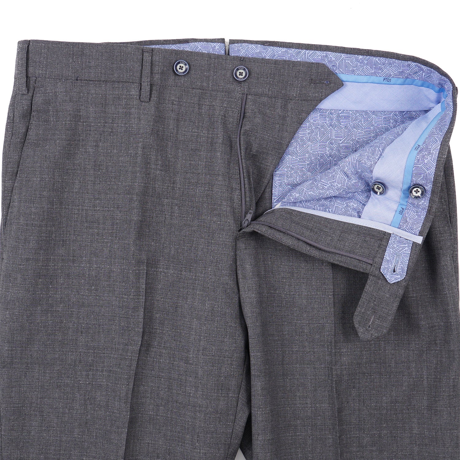 PT01 Slim-Fit Mélange Wool Pants - Top Shelf Apparel