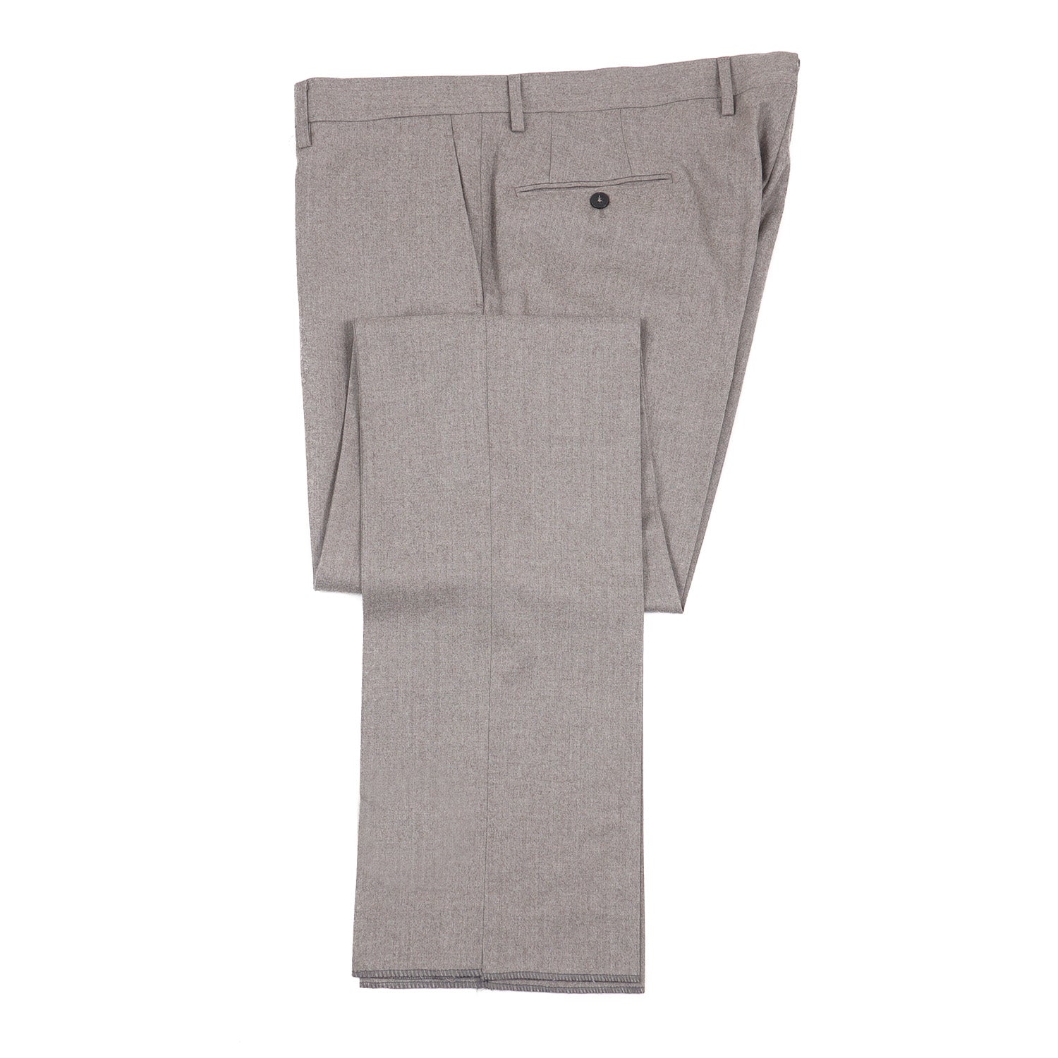 Luigi Borrelli Flannel Wool Dress Pants - Top Shelf Apparel
