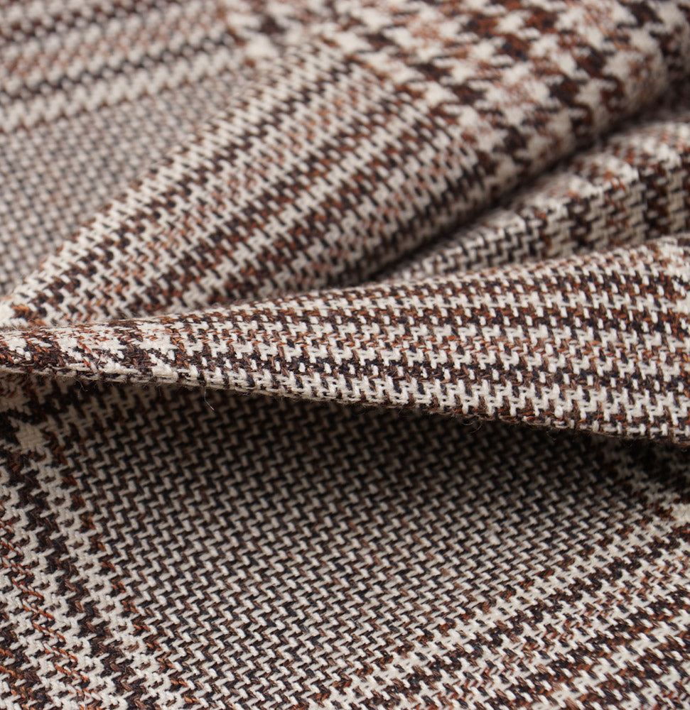 Belvest Brown Check Wool-Silk-Linen Sport Coat - Top Shelf Apparel
