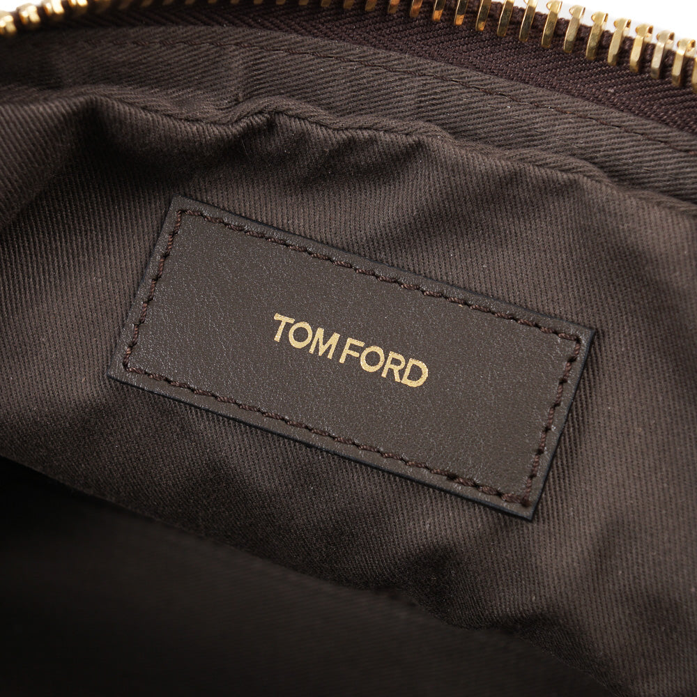 Tom Ford Single Zip Leather Toiletry Bag – Top Shelf Apparel