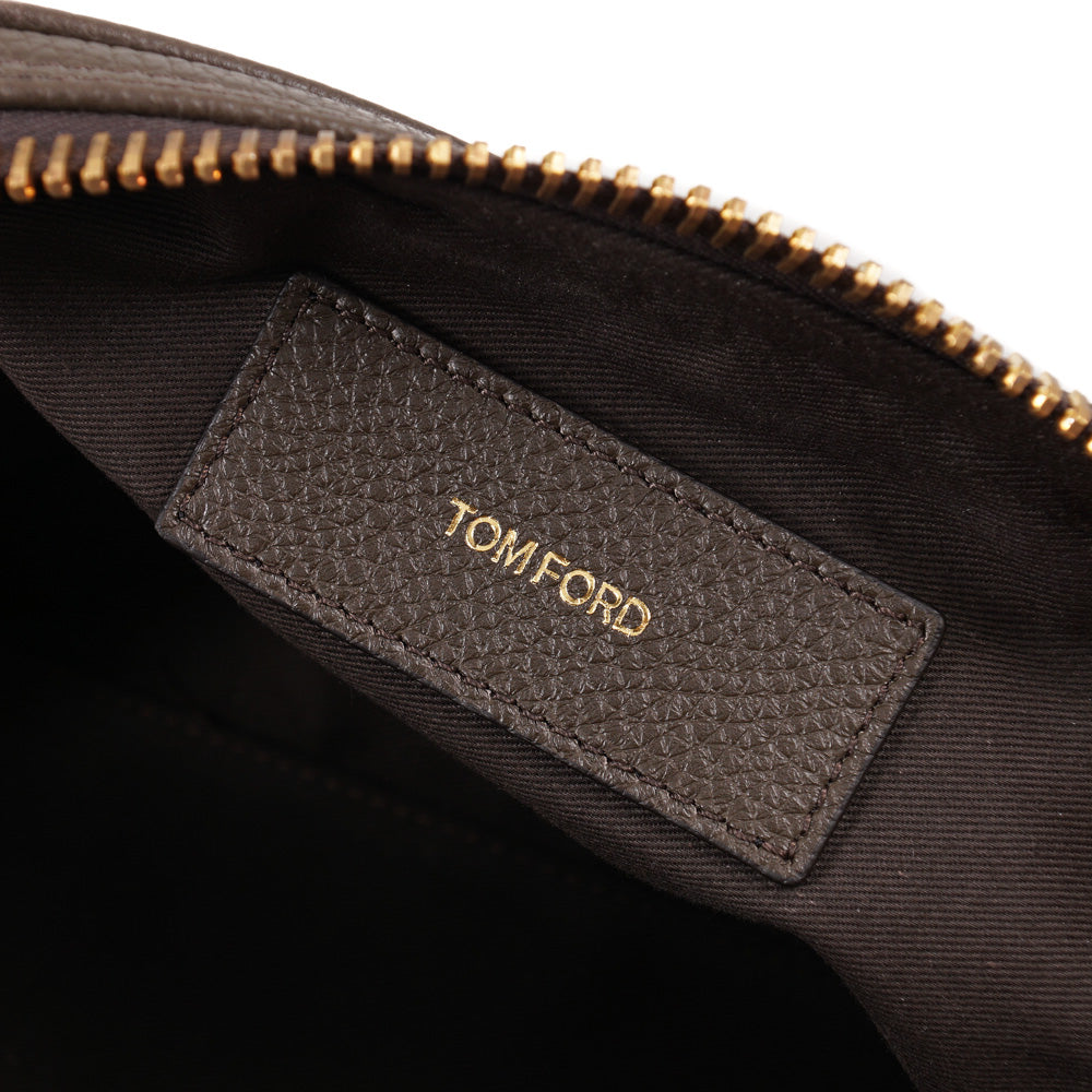 Tom Ford Single Zip Leather Toiletry Bag - Top Shelf Apparel