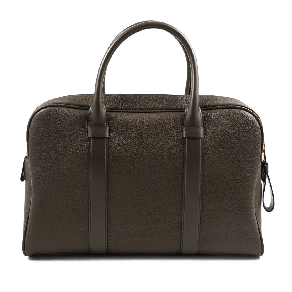 Tom Ford 'Buckley' Briefcase in Dark Green - Top Shelf Apparel