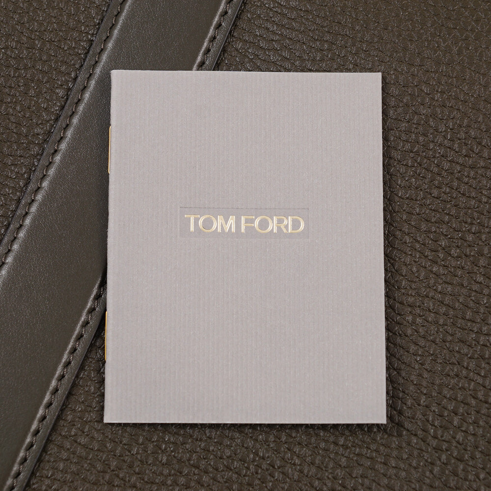 Tom Ford 'Buckley' Briefcase in Dark Green - Top Shelf Apparel