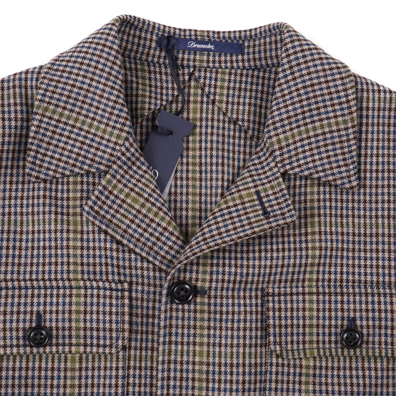 Dark Blue Check Jacket – Samuelsohn