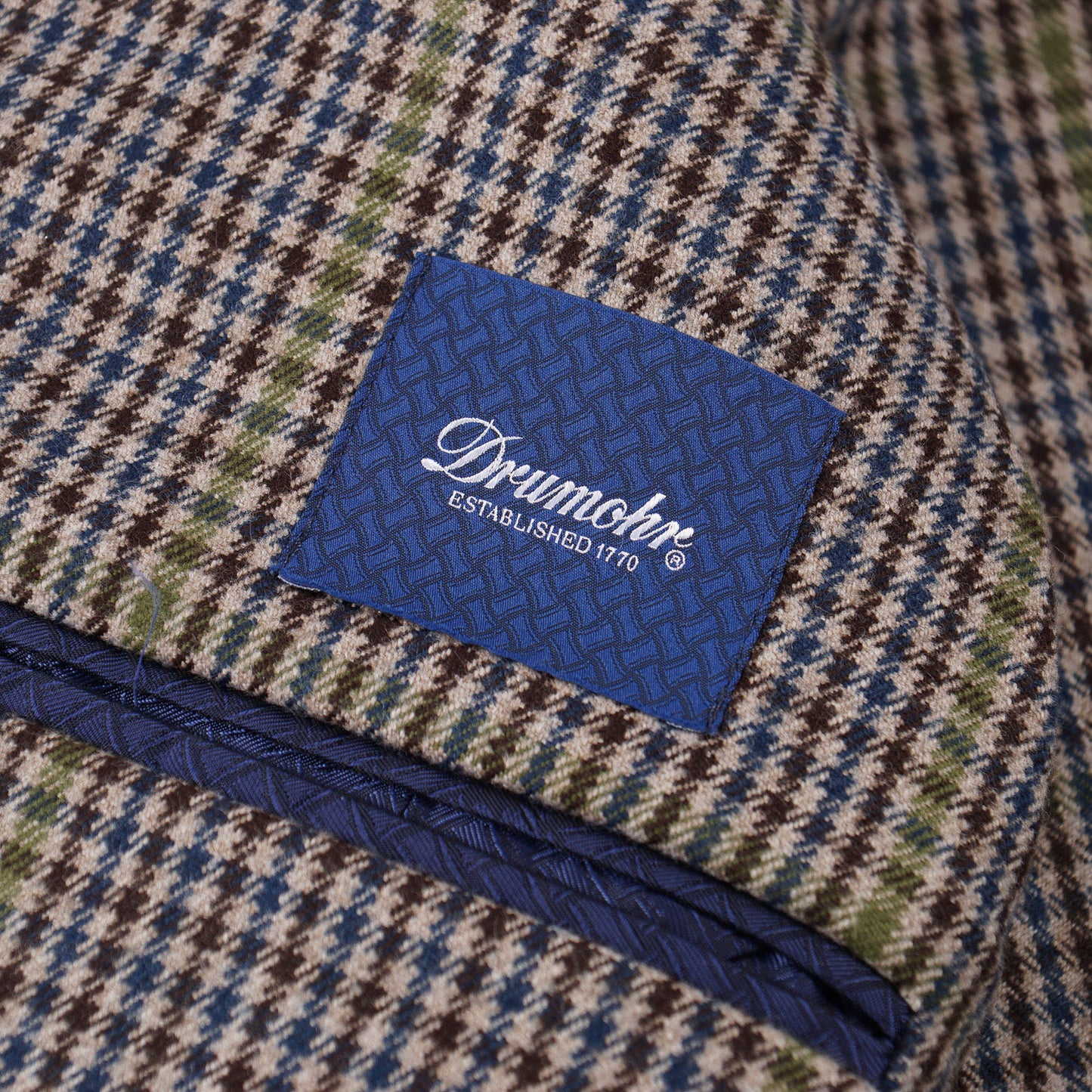 Drumohr Check Print Wool Shirt-Jacket - Top Shelf Apparel