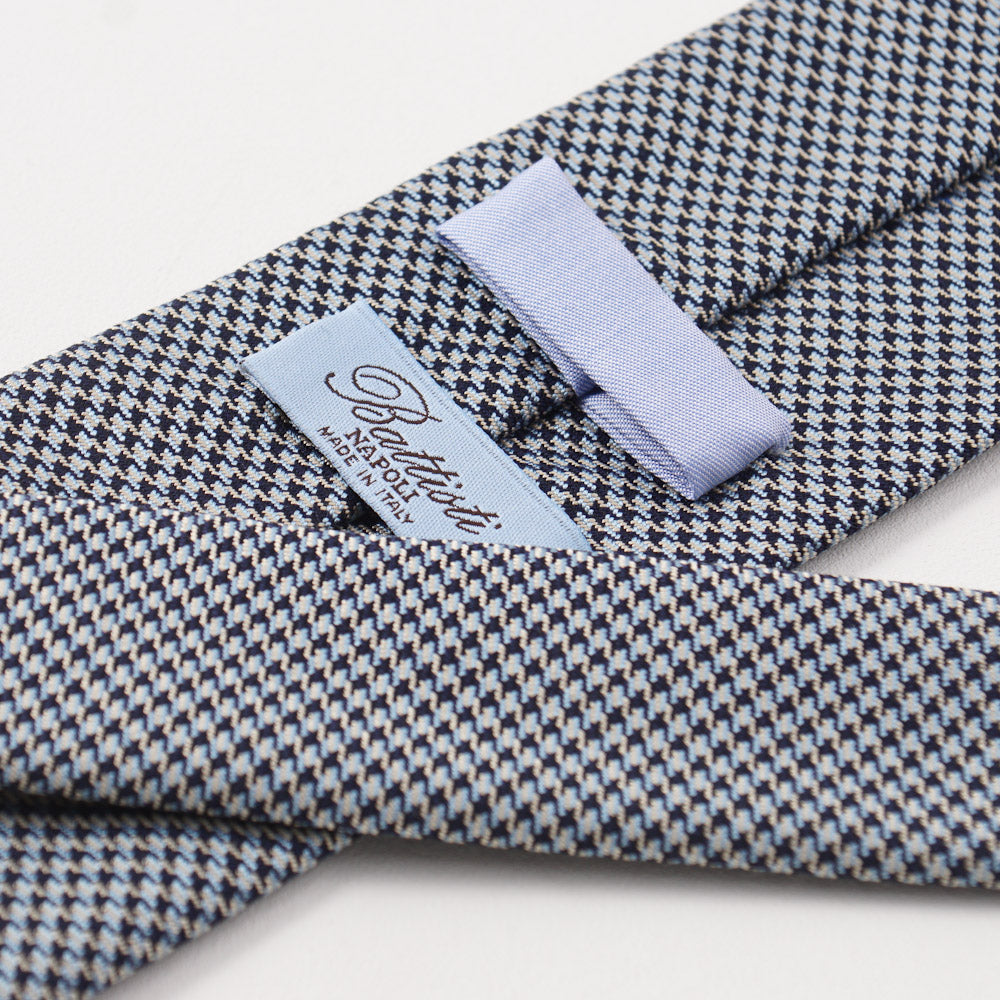 Battisti Napoli Houndstooth Check Wool Tie – Top Shelf Apparel