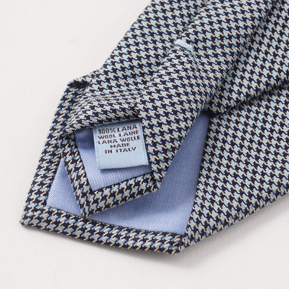 Battisti Napoli Houndstooth Check Wool Tie – Top Shelf Apparel