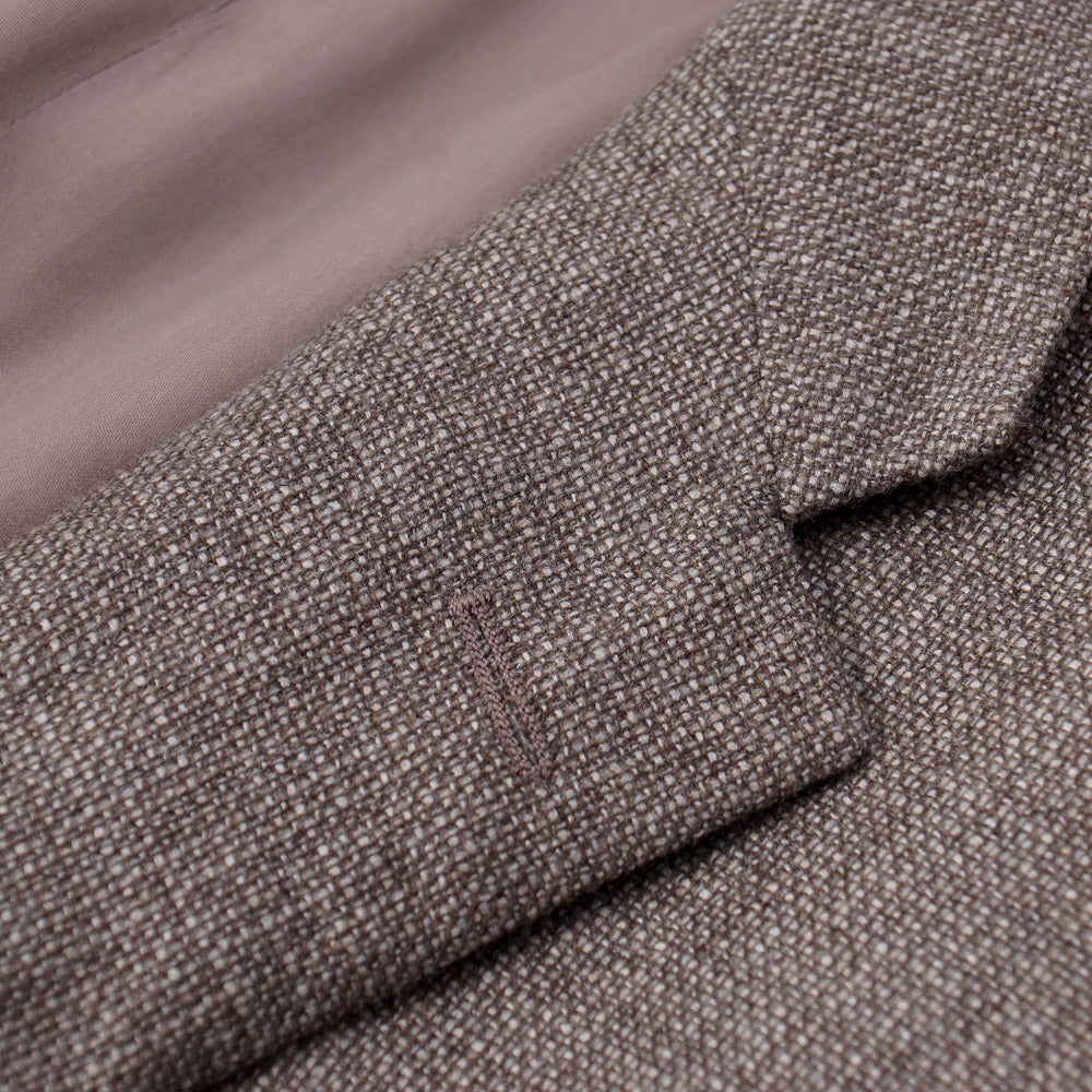 Boglioli Cashmere-Silk Sport Coat in Light Brown - Top Shelf Apparel