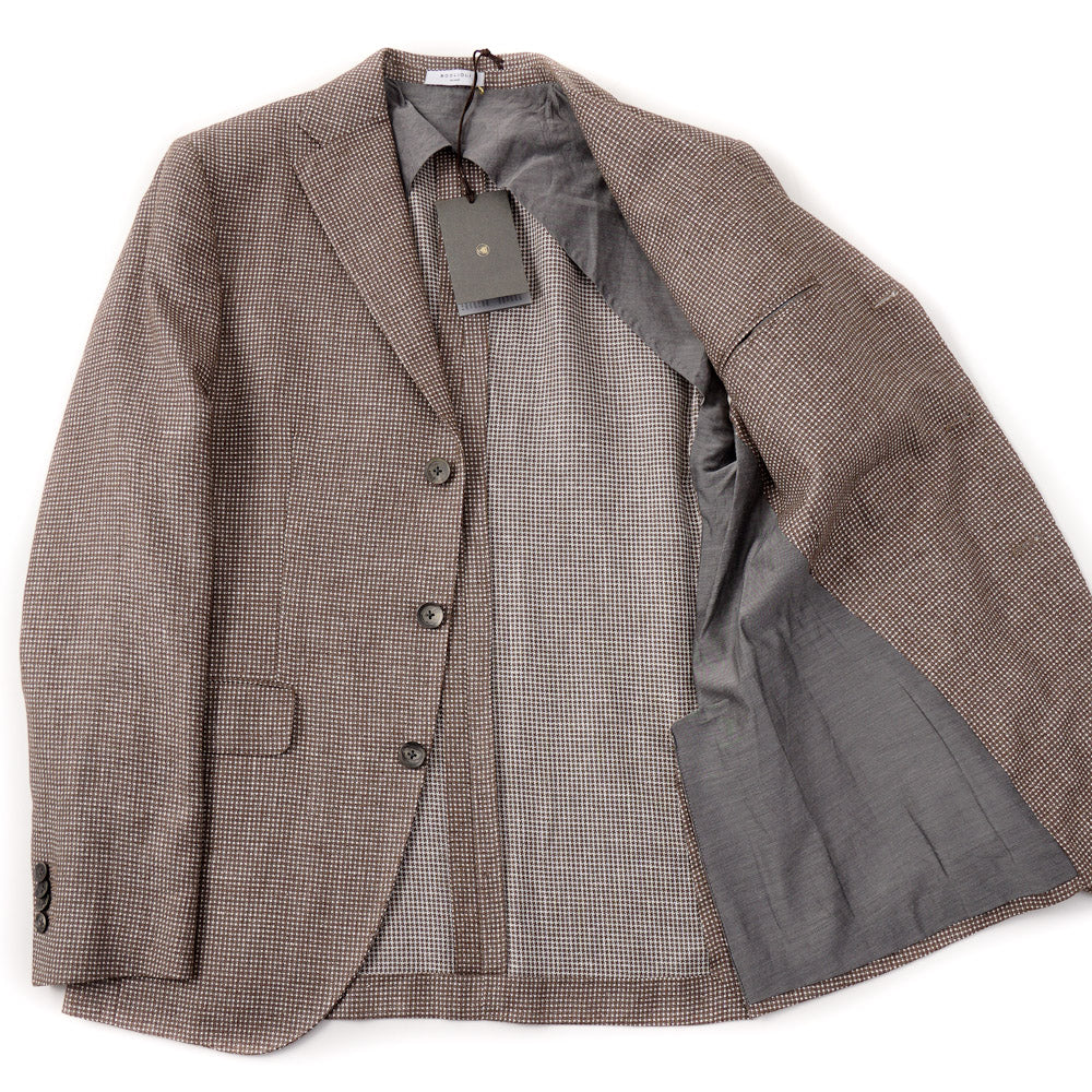 Boglioli Woven Birdseye Silk-Linen-Wool Sport Coat - Top Shelf Apparel