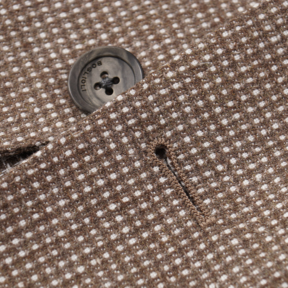 Boglioli Woven Birdseye Silk-Linen-Wool Sport Coat - Top Shelf Apparel