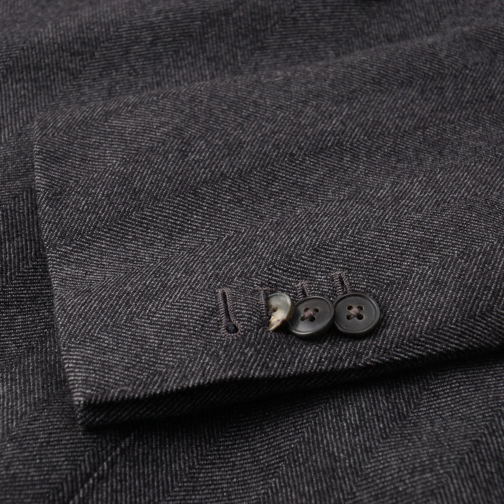 Boglioli Cashmere Sport Coat in Gray Herringbone - Top Shelf Apparel