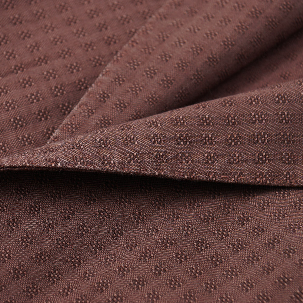 Boglioli Wool Sport Coat in Brick Red Jacquard - Top Shelf Apparel