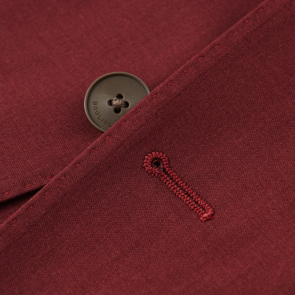 Boglioli Wool and Silk Sport Coat in Burgundy - Top Shelf Apparel