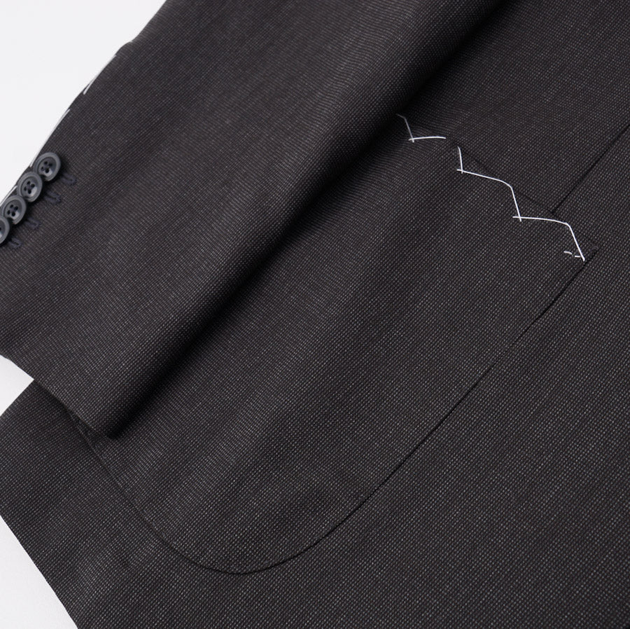 Borrelli Napoli Micro Nailhead Slim-Fit Wool Suit - Top Shelf Apparel