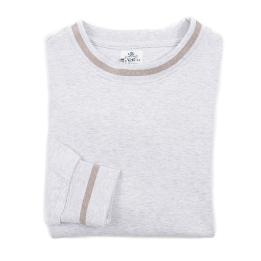 Borrelli Crewneck Cotton Sweatshirt - Top Shelf Apparel