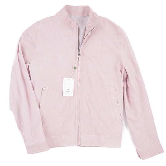 Borrelli Light Pink Suede Jacket - Top Shelf Apparel