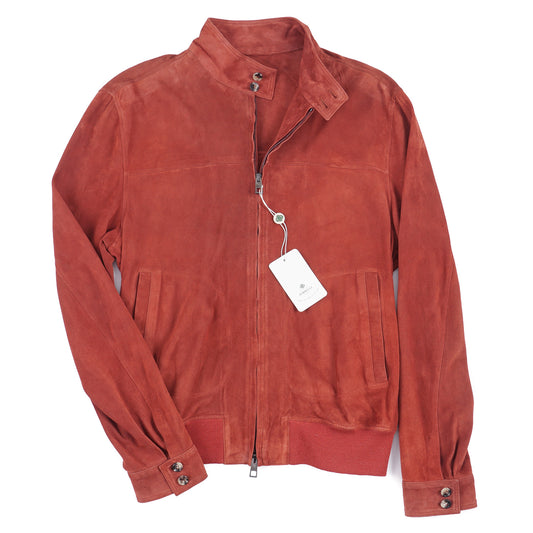 Borrelli Lightweight Unlined Suede Jacket - Top Shelf Apparel
