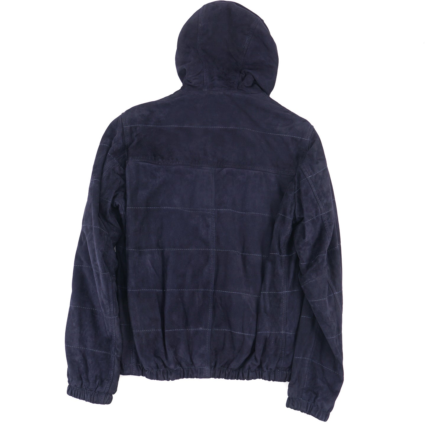 Borrelli Quilted Suede Jacket with Hood - Top Shelf Apparel