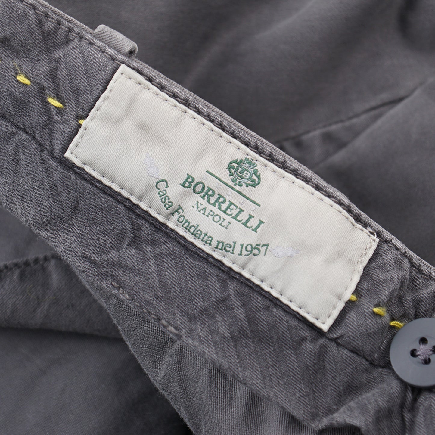 Luigi Borrelli Slim-Fit Cotton Pants - Top Shelf Apparel