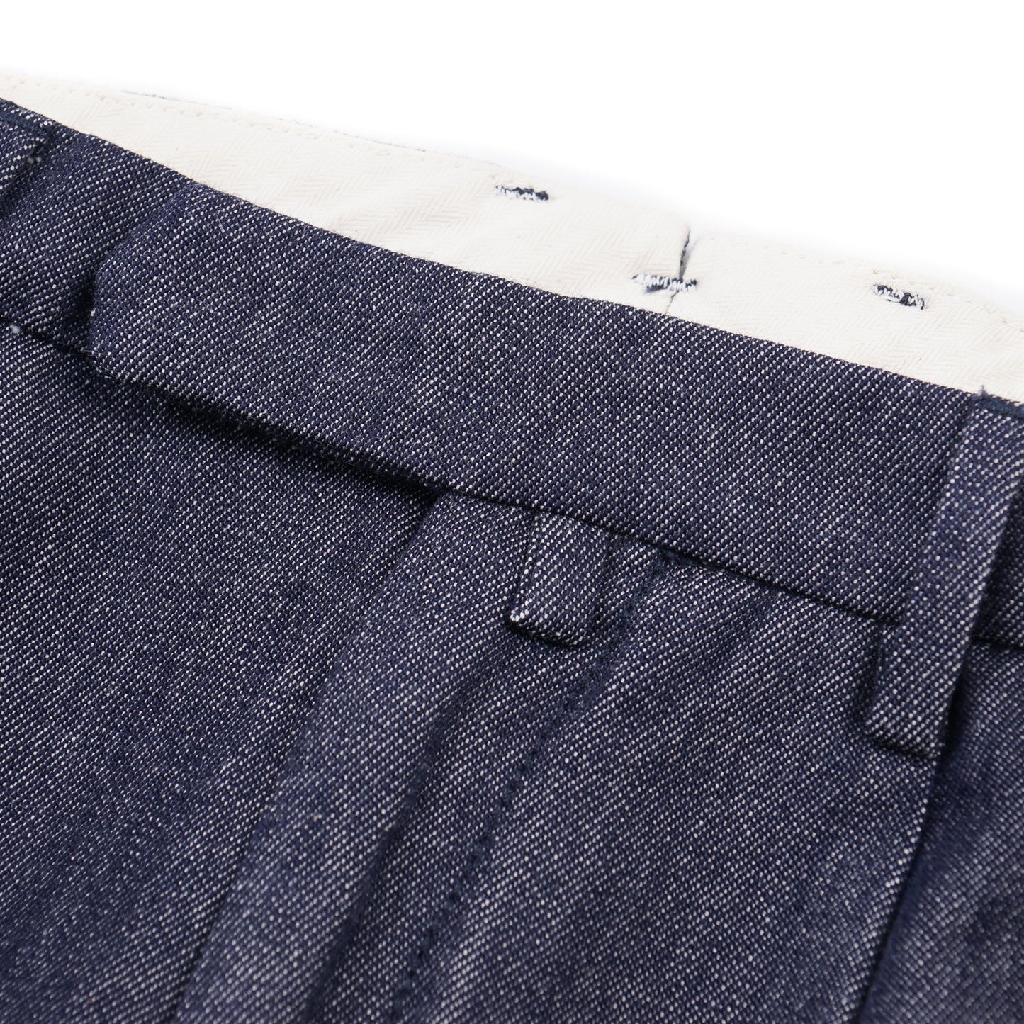 Luigi Borrelli Wool and Cotton Dress Pants - Top Shelf Apparel