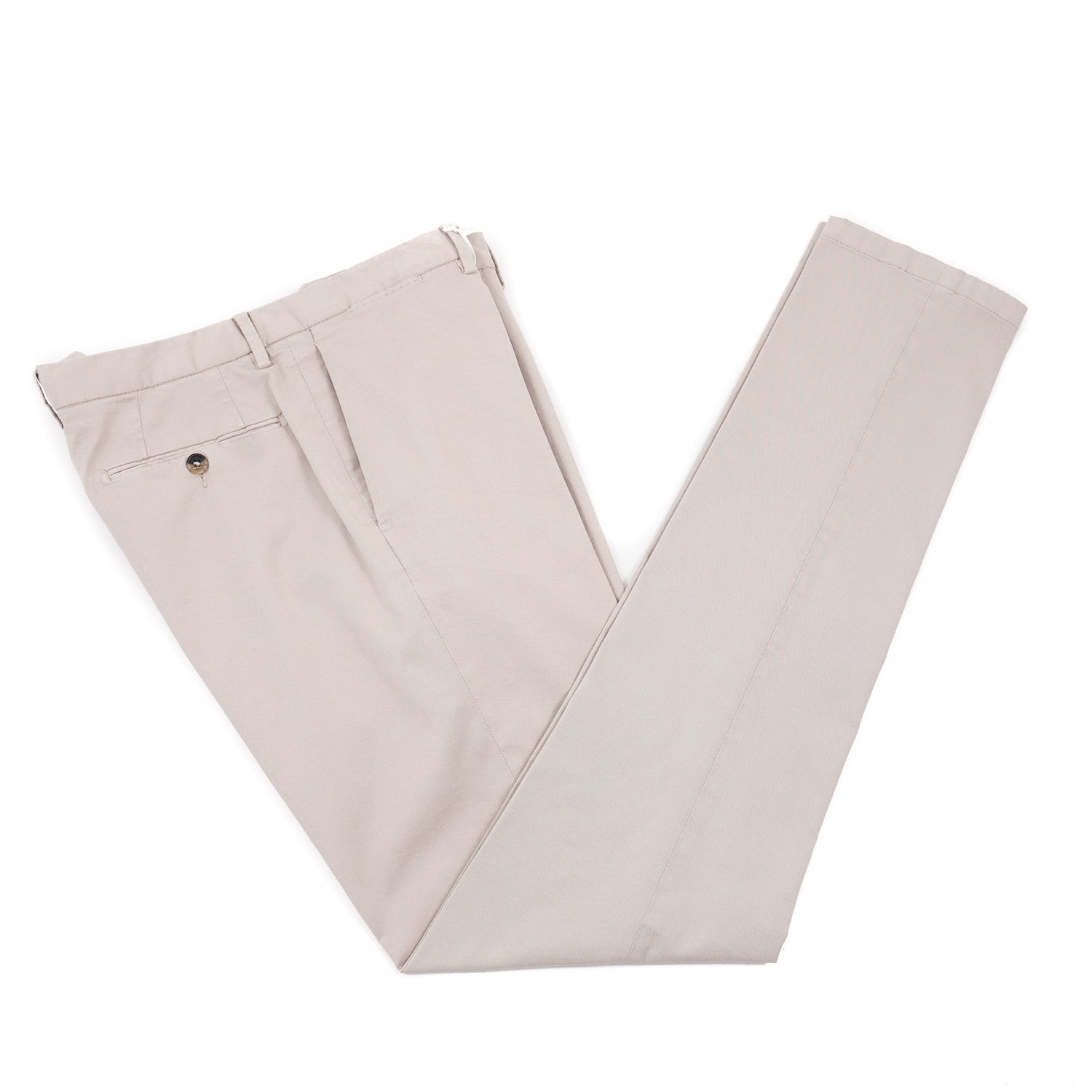 Luigi Borrelli Regular-Fit Cotton Pants - Top Shelf Apparel