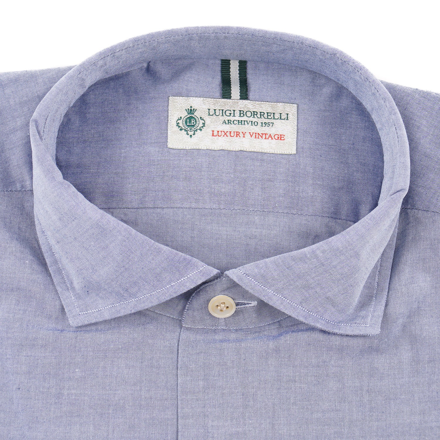 Luigi Borrelli Lightweight Oxford Dress Shirt - Top Shelf Apparel