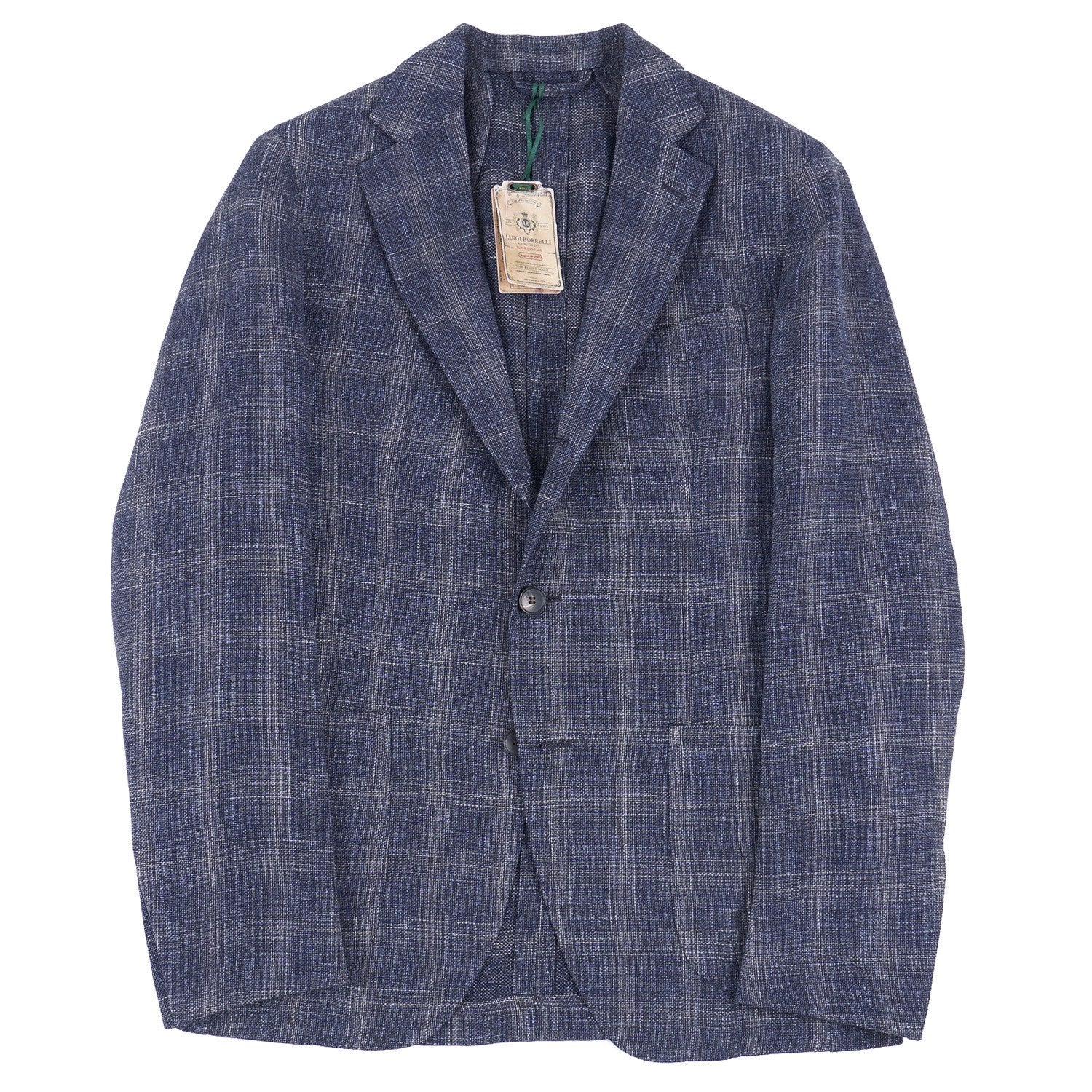 Luigi Borrelli Wool Cotton and Linen Sport Coat – Top Shelf Apparel