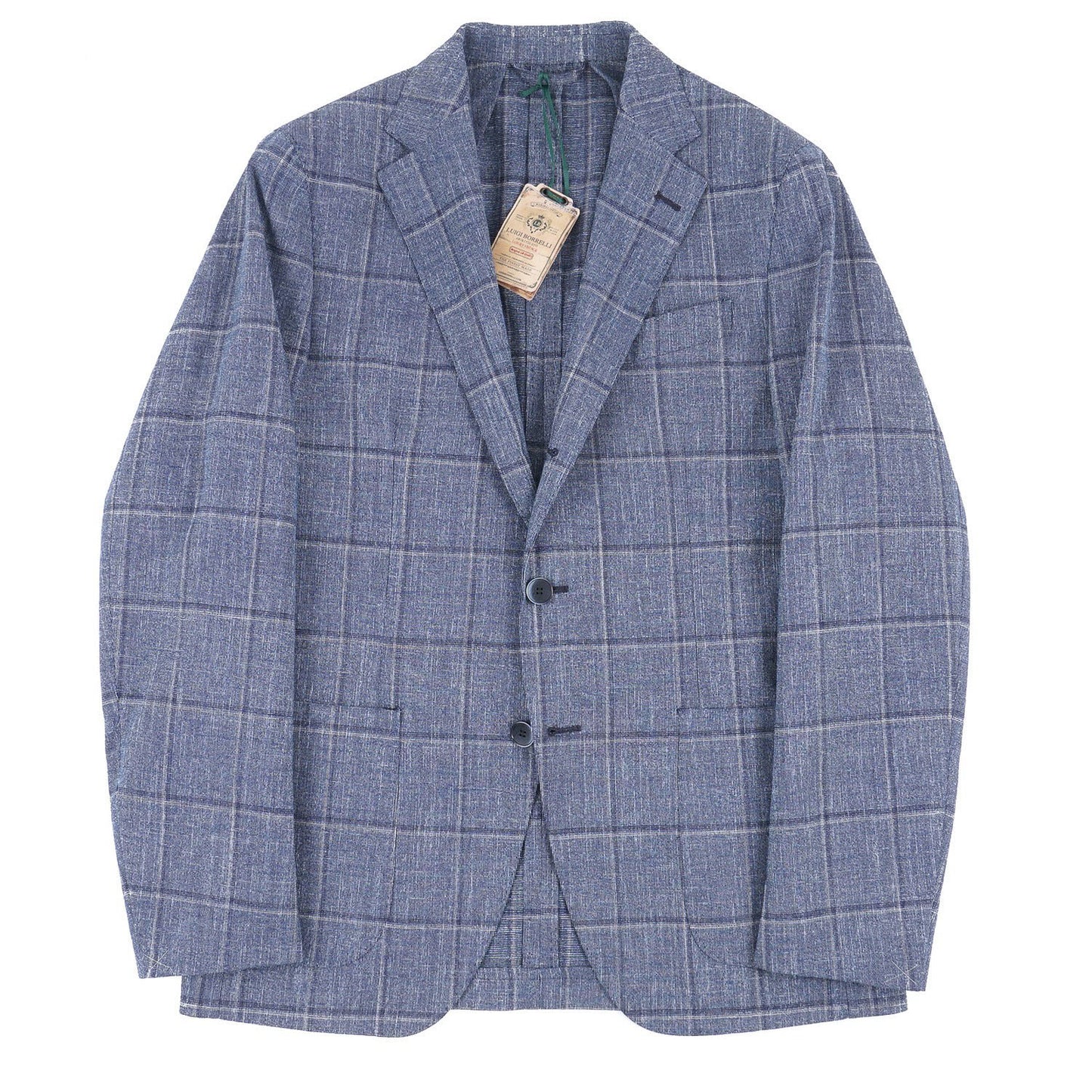 Luigi Borrelli Soft-Constructed Cotton Sport Coat - Top Shelf Apparel