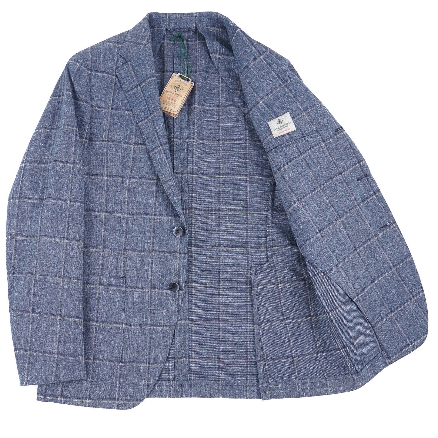 Luigi Borrelli Soft-Constructed Cotton Sport Coat - Top Shelf Apparel