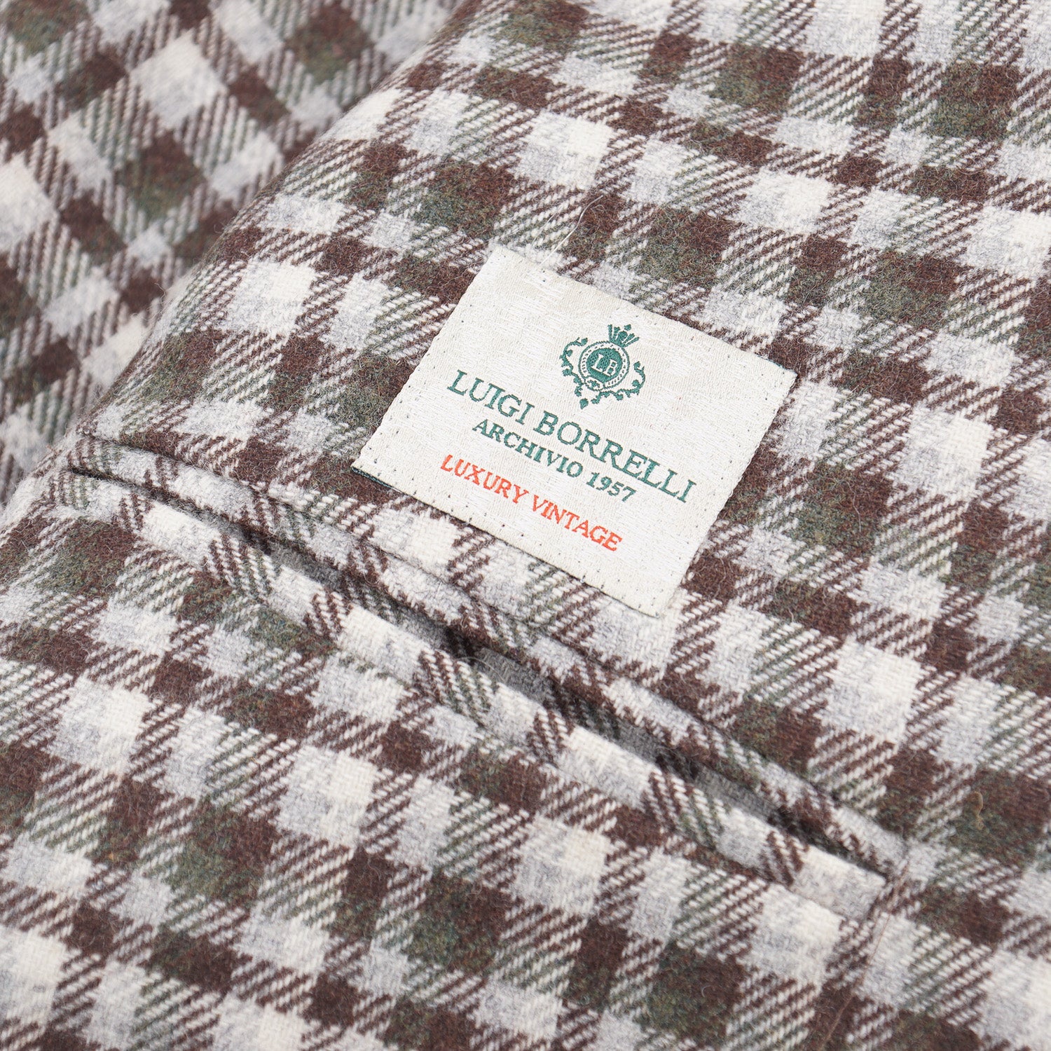 Luigi Borrelli Soft-Constructed Flannel Sport Coat - Top Shelf Apparel