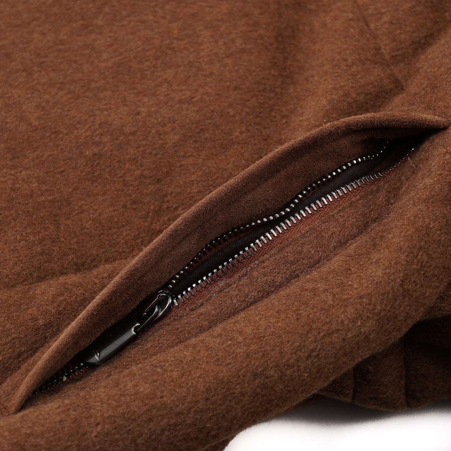 Cesare Attolini Down-Filled Cashmere Coat with Fur Collar - Top Shelf Apparel