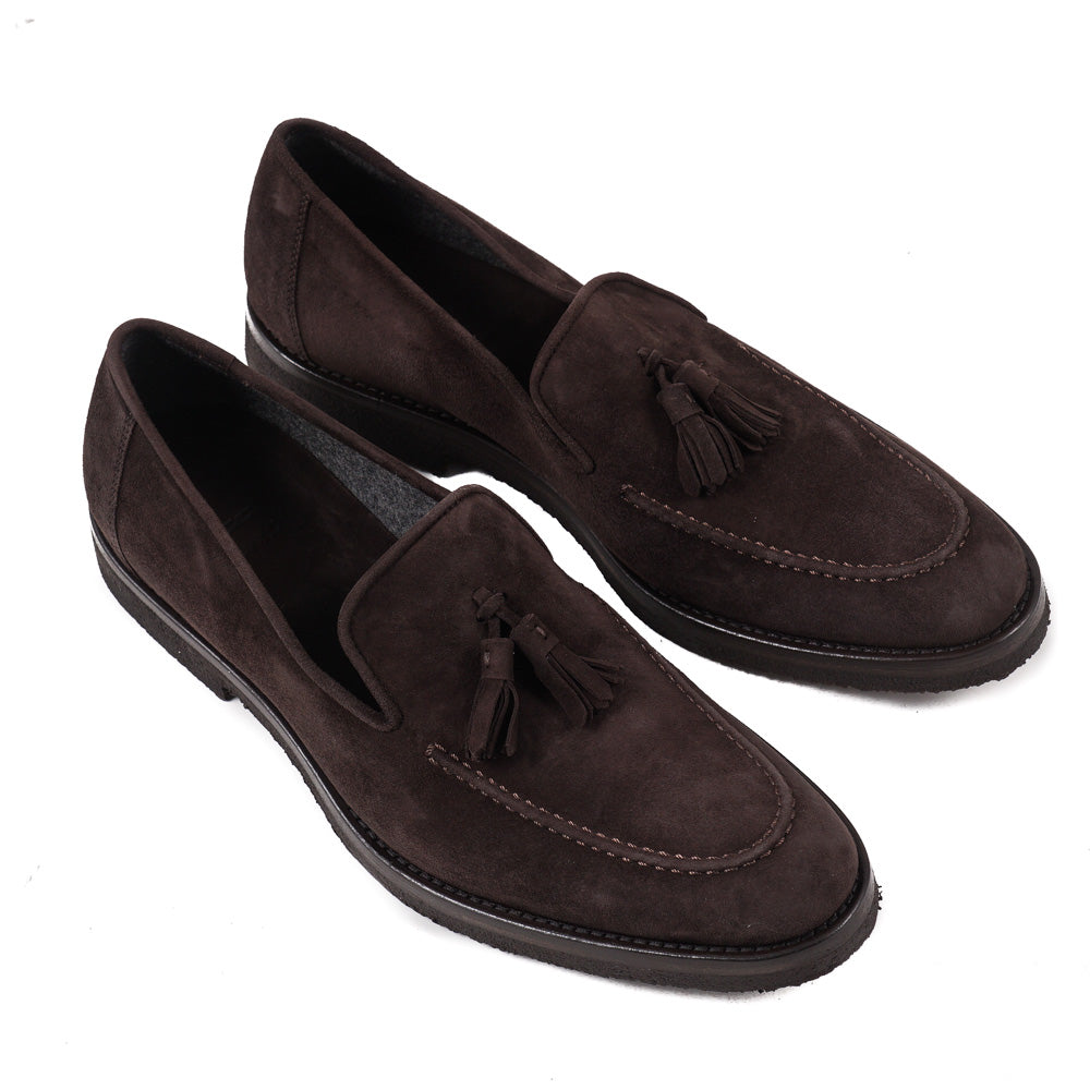 Cesare Attolini Cashmere Calf Tassel Loafer - Top Shelf Apparel