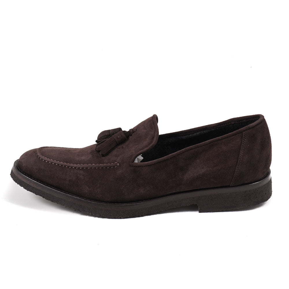 Cesare Attolini Cashmere Calf Tassel Loafer - Top Shelf Apparel